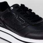 Sneakers Guess HANSIN/ACTIVE LADY/LEATHER LIK Nero - Foto 3