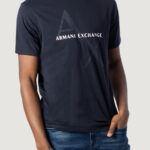 T-shirt Armani Exchange JERSEY Blu - Foto 1