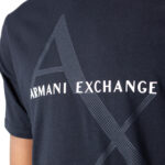 T-shirt Armani Exchange JERSEY Blu - Foto 2