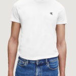 T-shirt Calvin Klein Jeans ESSENTIAL SLIM TEE Bianco - Foto 1