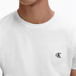 T-shirt Calvin Klein Jeans ESSENTIAL SLIM TEE Bianco - Foto 2