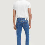 T-shirt Calvin Klein Jeans ESSENTIAL SLIM TEE Bianco - Foto 3
