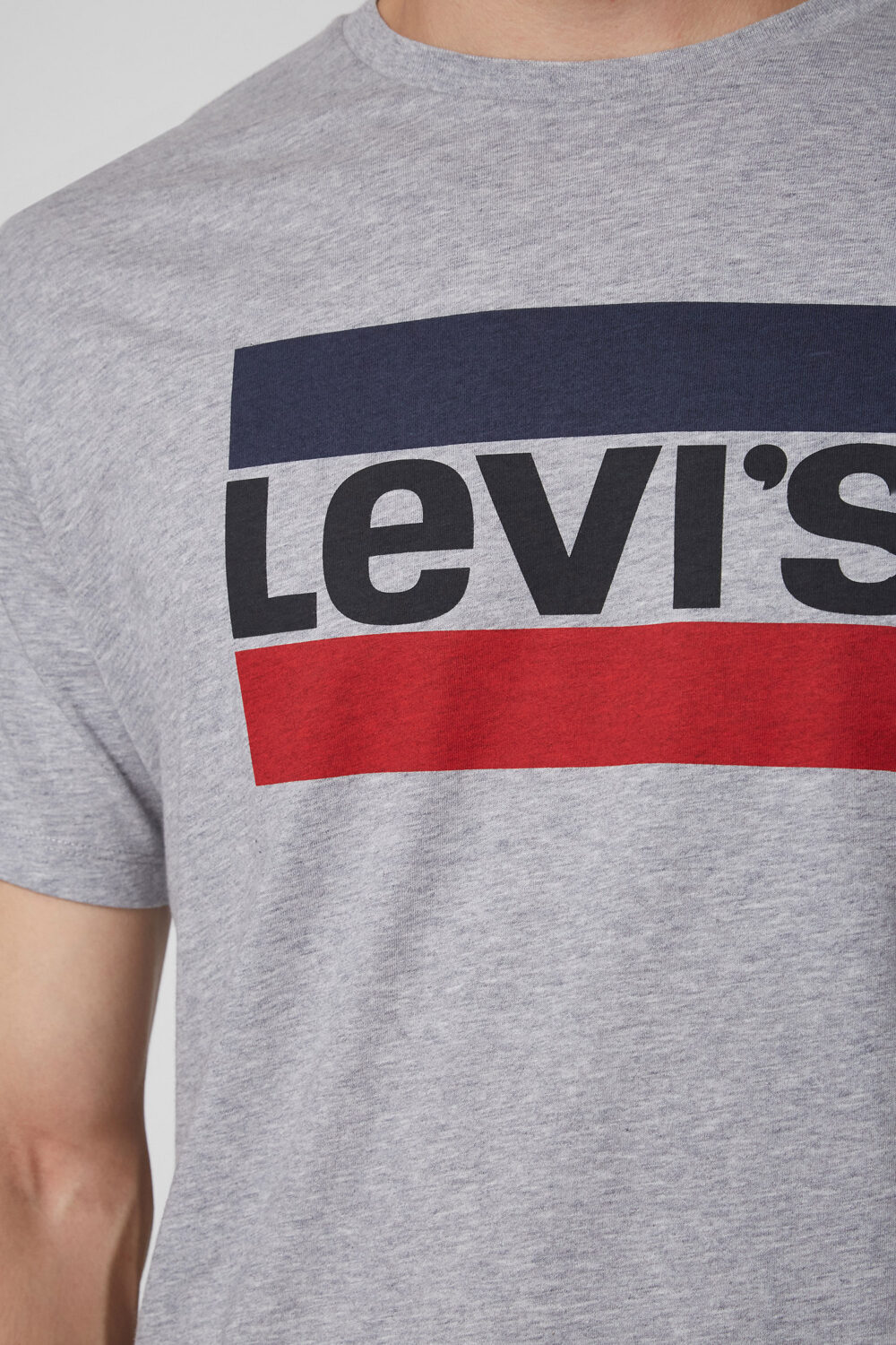 T-shirt Levi's® SPORTSWEAR LOGO GRAPHIC COLOR Grigio - Foto 2
