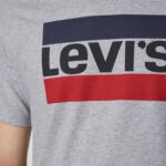 T-shirt Levi's® SPORTSWEAR LOGO GRAPHIC COLOR Grigio - Foto 2