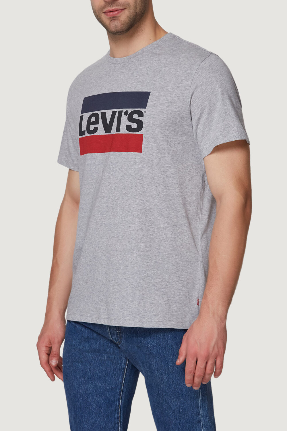 T-shirt Levi's® SPORTSWEAR LOGO GRAPHIC COLOR Grigio - Foto 4