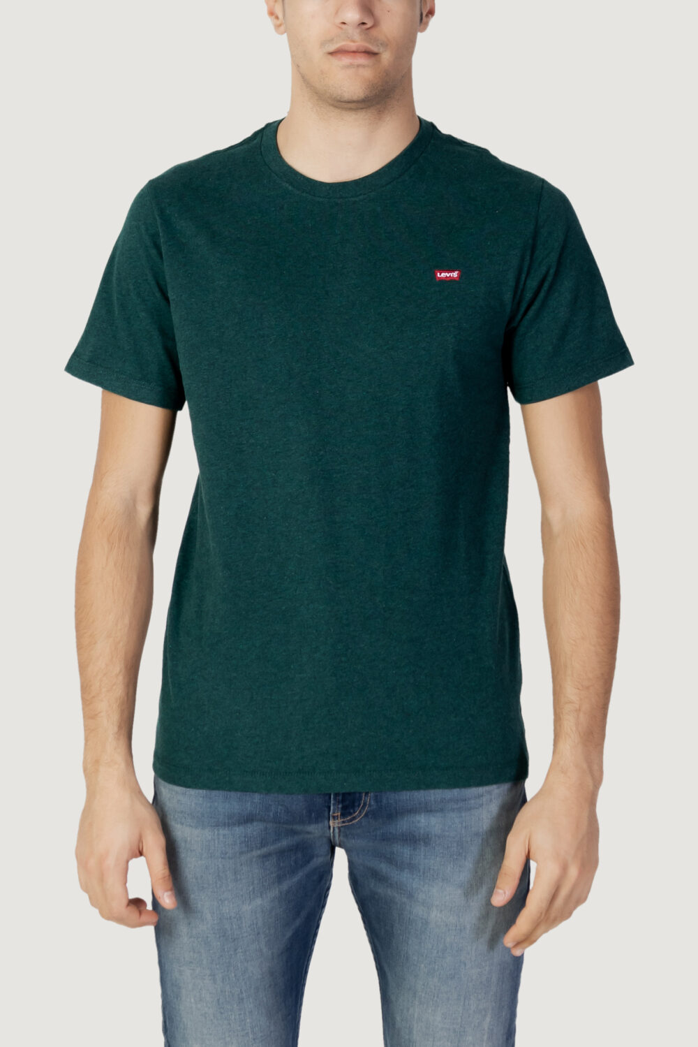 T-shirt Levi's® SS ORIGINAL HM TEE Verde - Foto 3