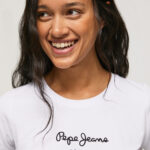 T-shirt Pepe Jeans NEW VIRGINIA Bianco - Foto 2