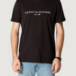 T-shirt Tommy Hilfiger Jeans CORE TOMMY LOGO TEE Nero - Foto 3