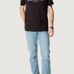 T-shirt Tommy Hilfiger Jeans CORE TOMMY LOGO TEE Nero - Foto 5