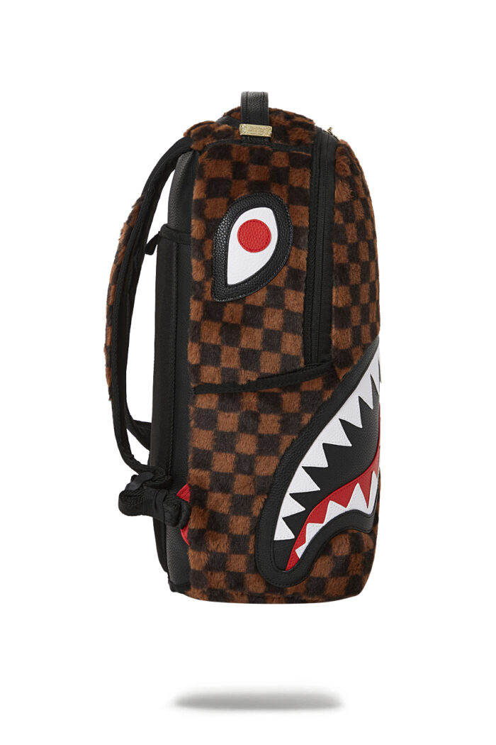 Zaino Sprayground FUR SHARKS IN PARIS BACKPACK  910B4817NSZ Marrone