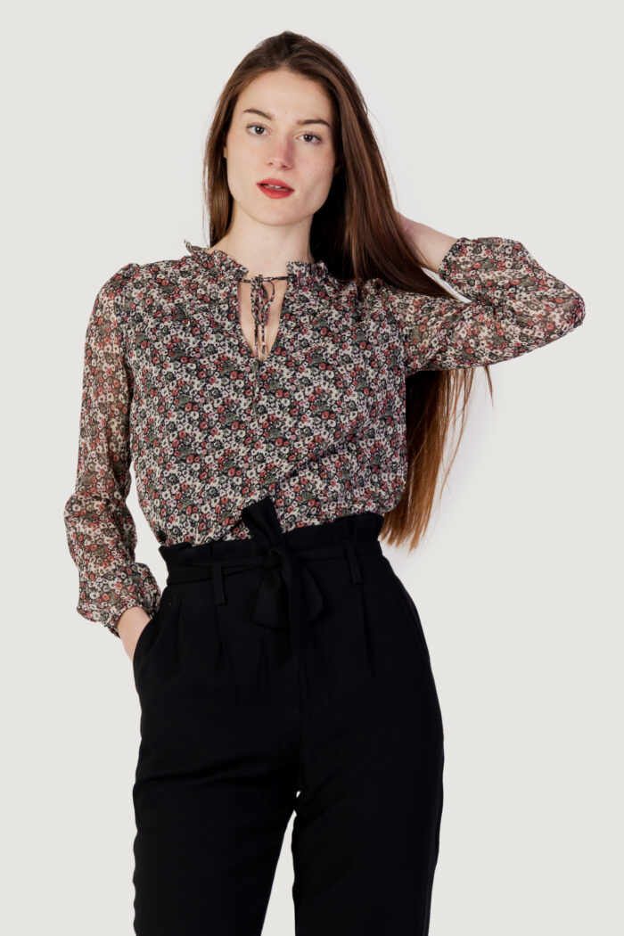 Bluse manica lunga Only ONLDITSY L/S BLOUSE WVN NOOS Nero – 102692