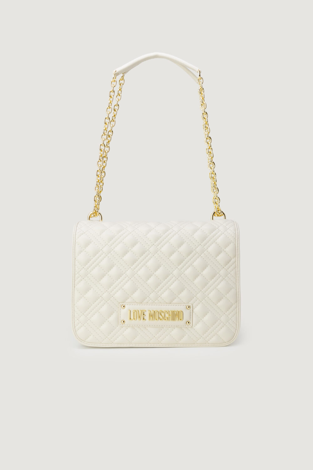 Borsa Love Moschino QUILTED NAPPA Beige - Foto 1