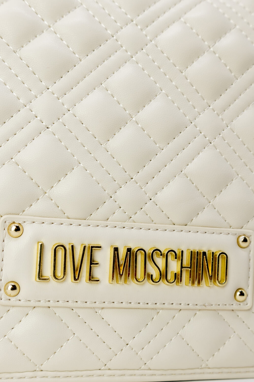 Borsa Love Moschino QUILTED NAPPA Beige - Foto 2