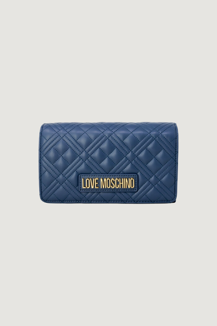 Borsa Love Moschino QUILTED Blue Denim – 104383