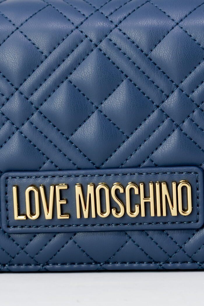 Borsa Love Moschino QUILTED Blue Denim – 104383