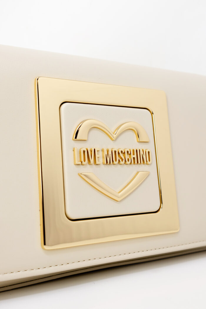 Borsa Love Moschino SQUARE LOGO Beige – 102463