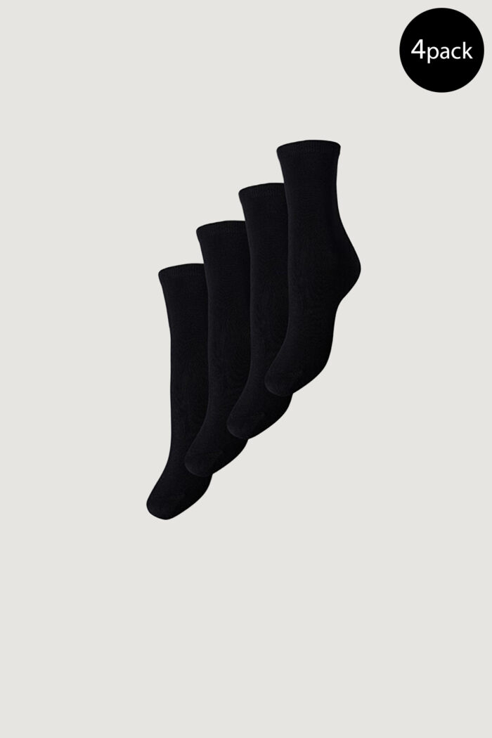 Calzini Pieces Elisa 4 Pack Socks Noos Nero
