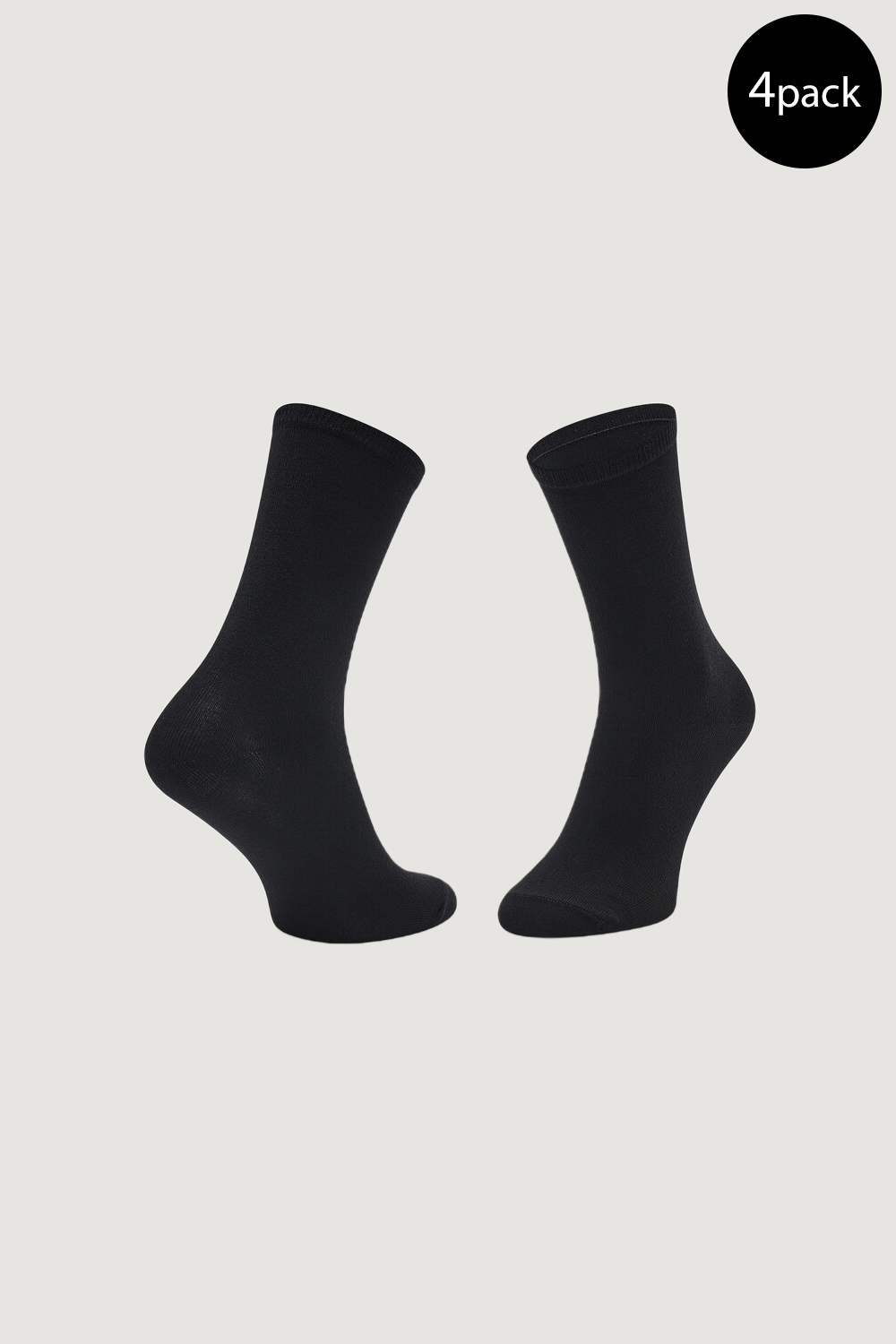 Calzini Pieces Elisa 4 Pack Socks Noos Nero - Foto 3