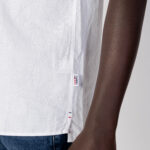Camicia manica corta Tommy Hilfiger Jeans TJM CLSC LINEN CAMP Bianco - Foto 5