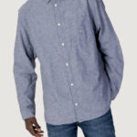 Camicia manica lunga Tommy Hilfiger Jeans TJM SOLID LINEN BLEN Blu - Foto 1