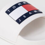 Ciabatte con fascia Tommy Hilfiger Jeans TOMMY JEANS FLAG POO Bianco - Foto 2