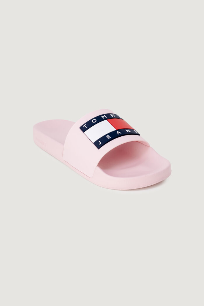 Ciabatte con fascia Tommy Hilfiger TOMMY JEANS FLAG POO Rosa – 101749