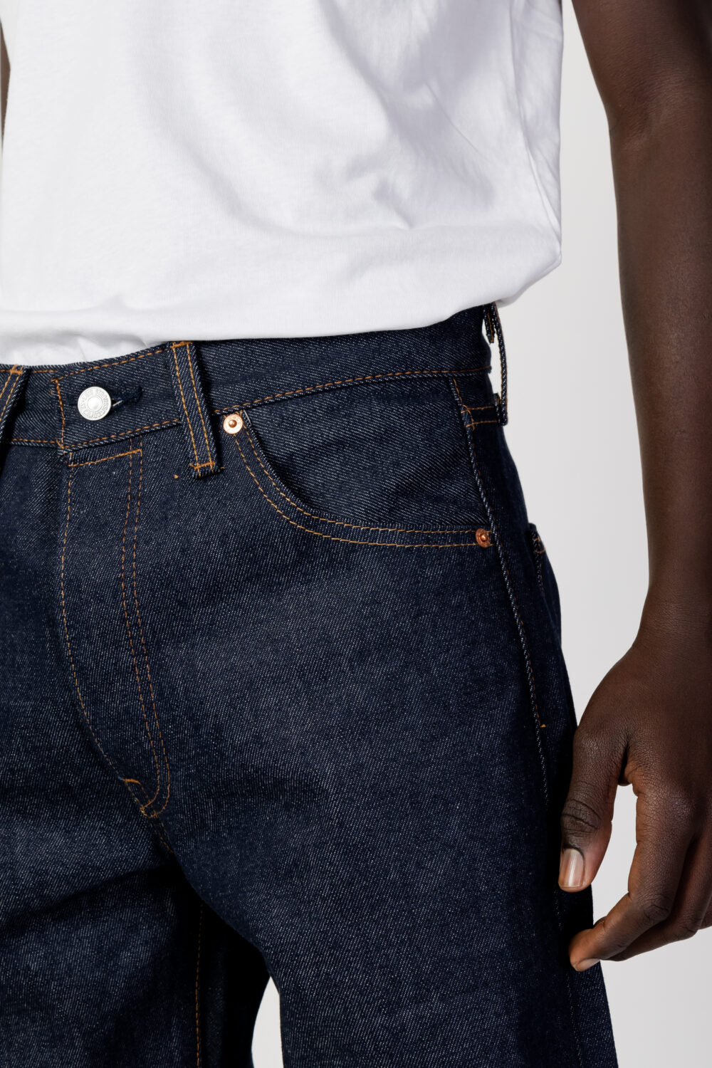 Jeans Levi's® 501 LEVI'S ORIGINAL Denim scuro - Foto 3