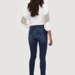 Jeans skinny Only ONLBLUSH MID SK ANK RAW REA811 NOOS Denim scuro - Foto 5