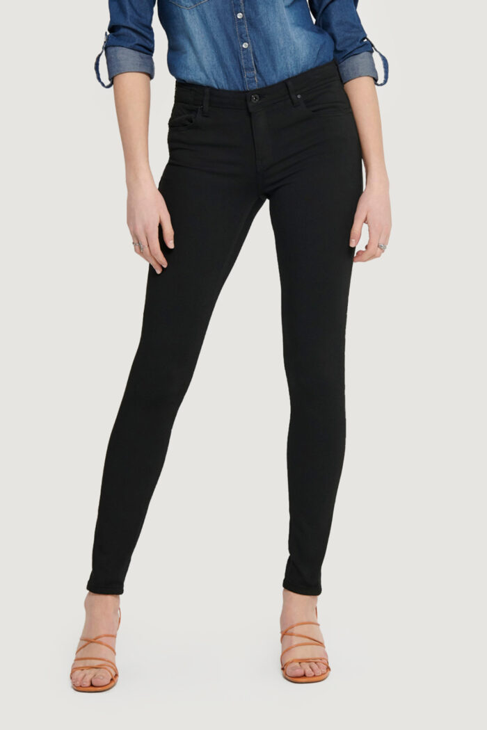 Jeans skinny Only ONLCARMEN LIFE REG SK BLK4E SOO796 NOOS Nero – 103536