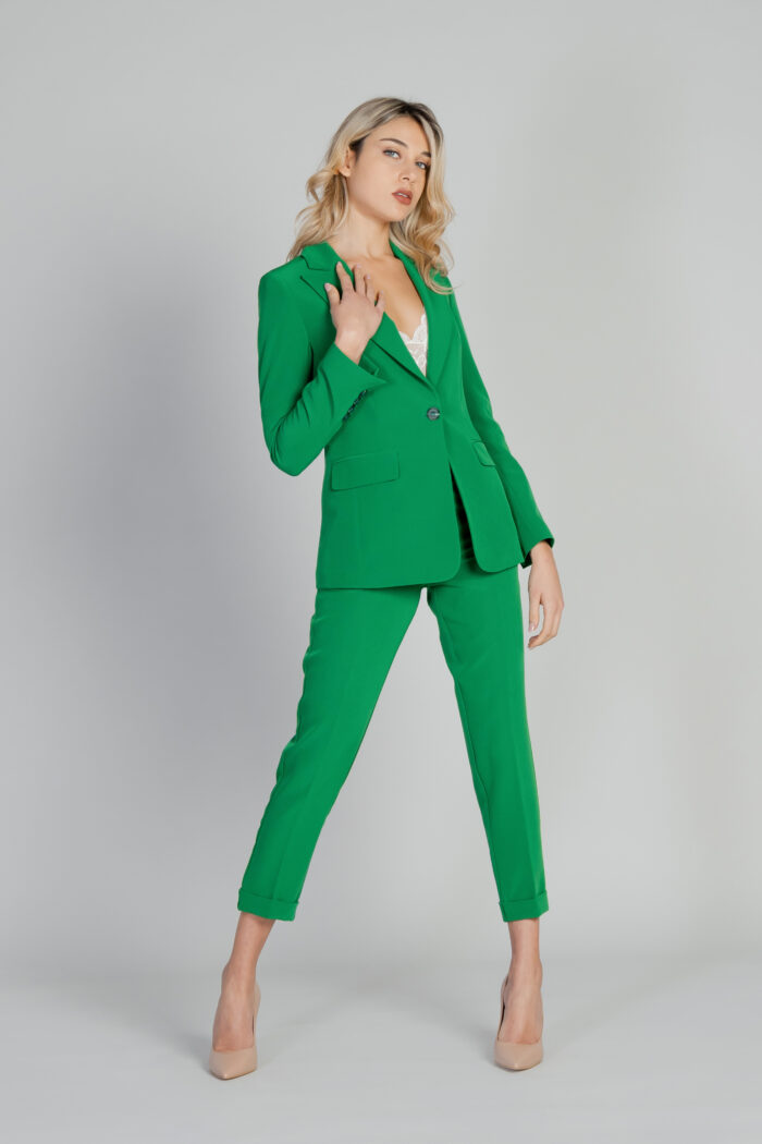 Pantaloni a sigaretta Sol Wears Women MARIA Verde – 99629