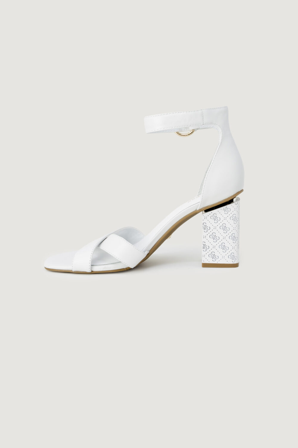 Scarpe con tacco Guess YANCY Bianco - Foto 4