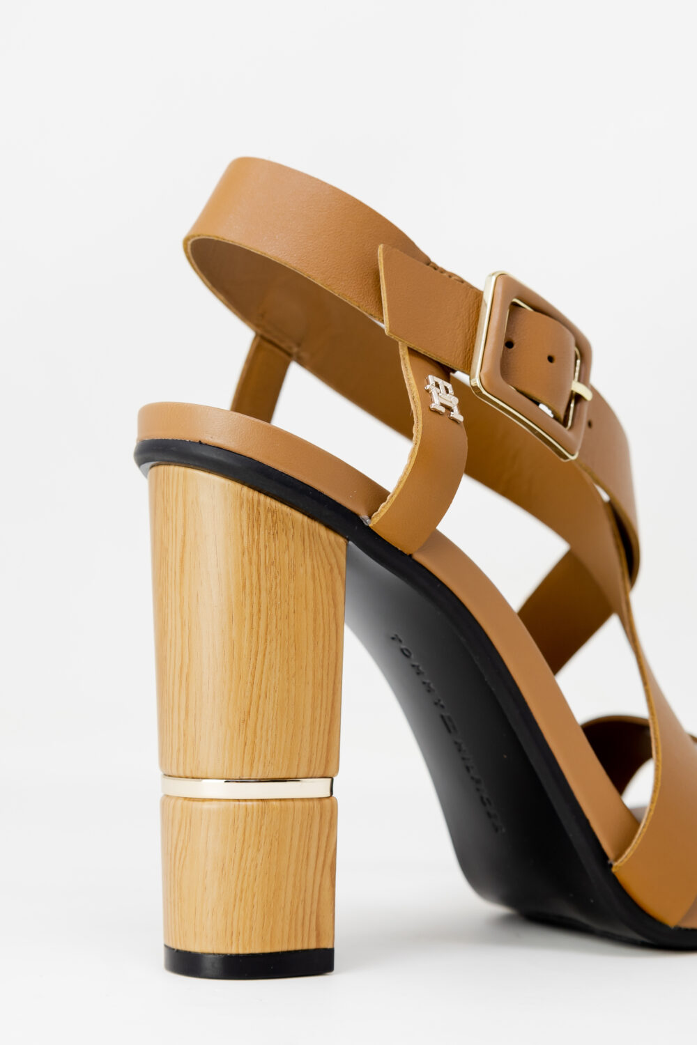 Scarpe con tacco Tommy Hilfiger HARDWARE BLOCK HIGH Beige scuro - Foto 5