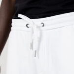 Shorts Calvin Klein Jeans MONOLOGO BADGE Bianco - Foto 3