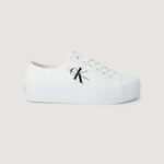 Sneakers Calvin Klein Jeans VULC FLATFORM ESSENT Bianco - Foto 1