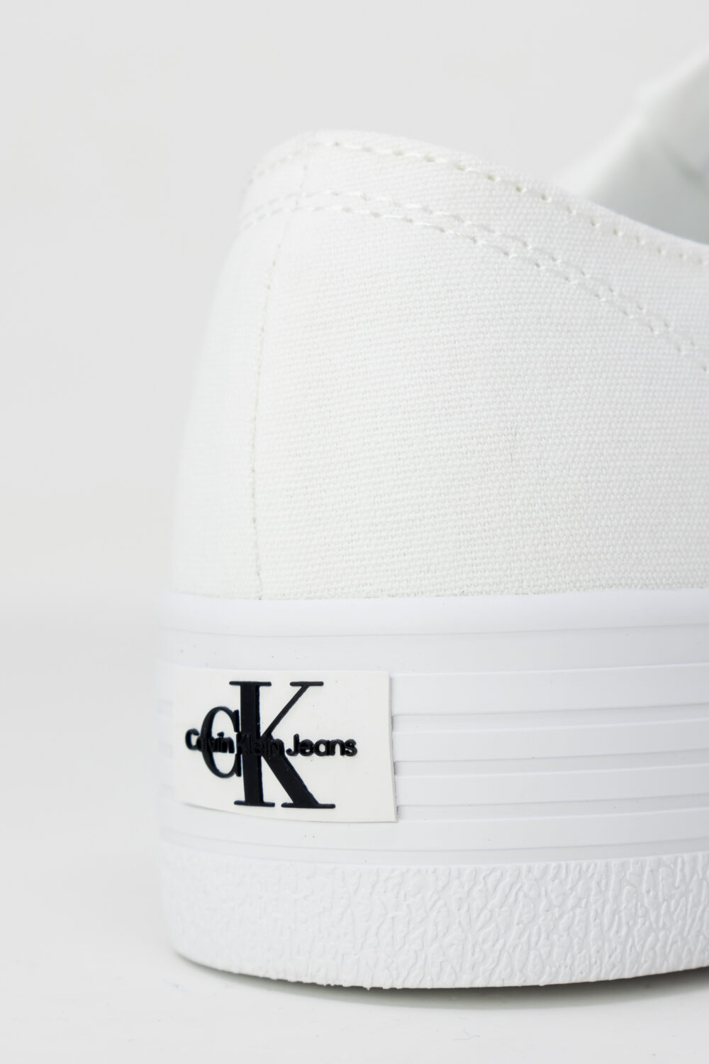 Sneakers Calvin Klein Jeans VULC FLATFORM ESSENT Bianco - Foto 5