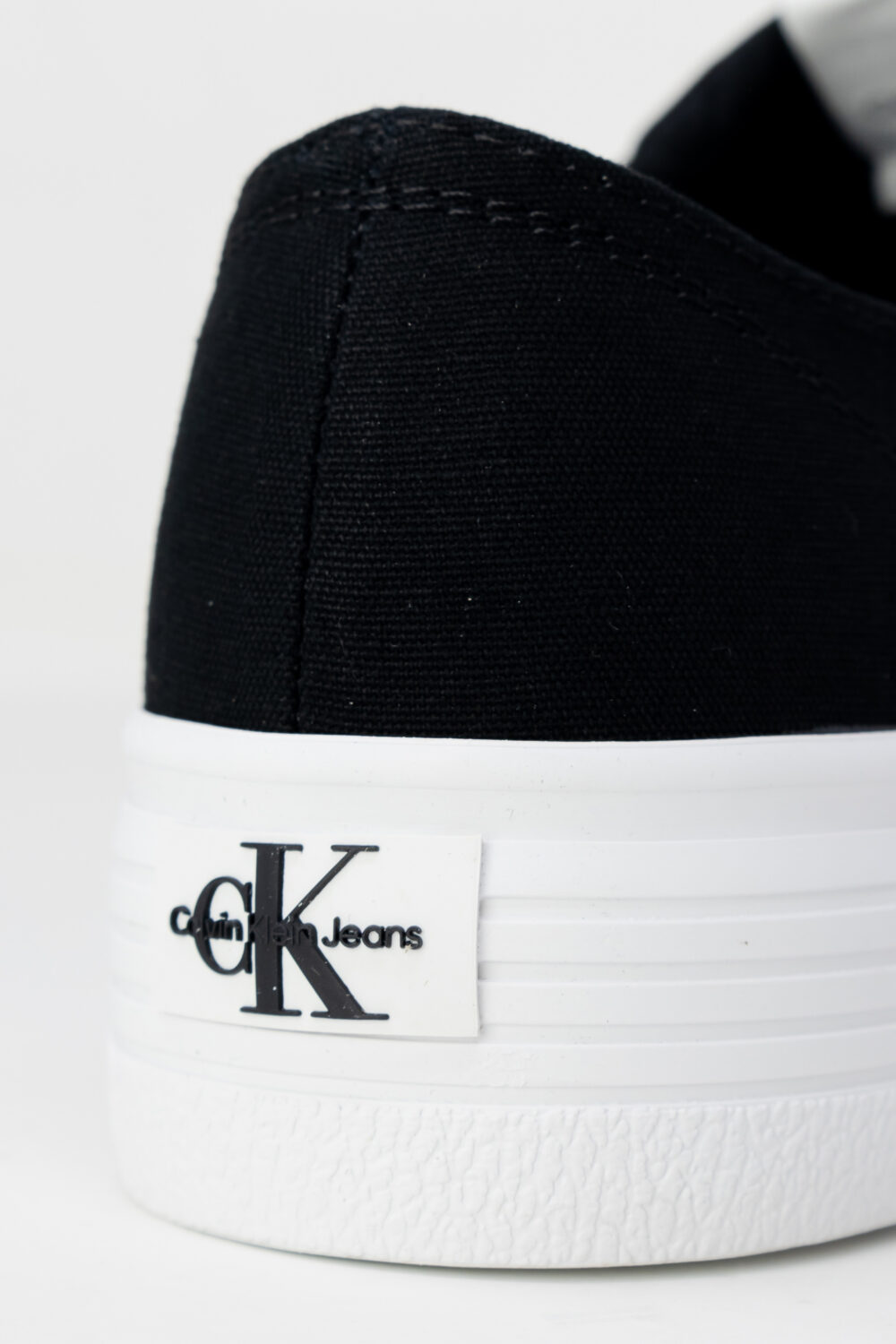 Sneakers Calvin Klein Jeans VULC FLATFORM ESSENT Nero - Foto 5