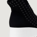 Sneakers Gioselin LIGHT FLAT STUDS CON BORCHIE BLACK Nero - Foto 5