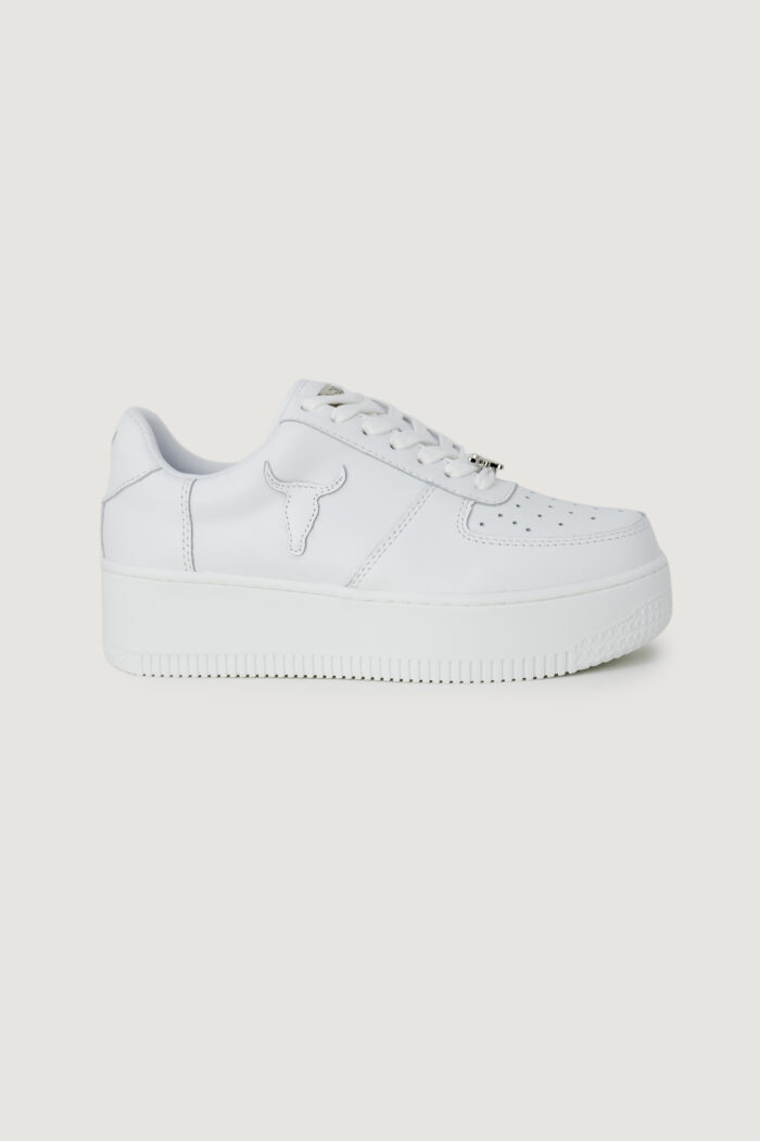 Sneakers Windsor Smith WHITE LEATHER Bianco