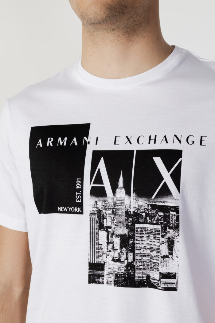 T-shirt Armani Exchange STAMPA NY Bianco – 104310