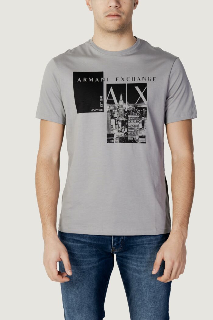 T-shirt Armani Exchange STAMPA NY Grigio – 104310