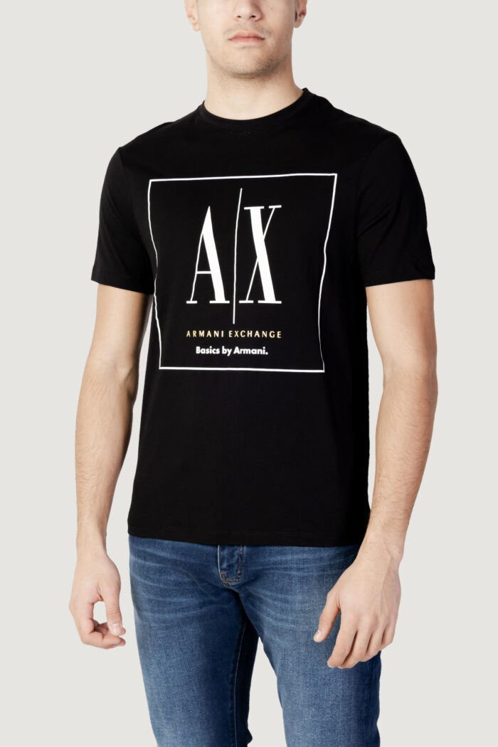 T-shirt Armani Exchange STAMPA LOGO Nero – 104311
