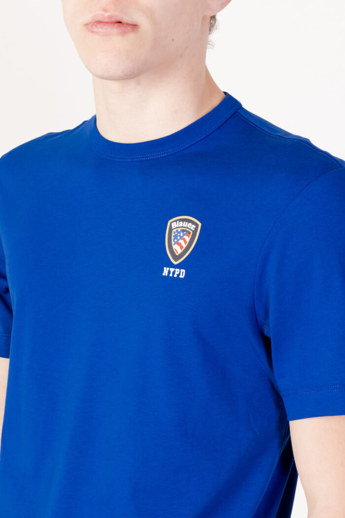 T-shirt Blauer LOGO Blu – 103607