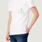T-shirt Calvin Klein Jeans CK SPRAY TEE Bianco - Foto 1