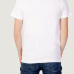 T-shirt Calvin Klein Jeans CK SPRAY TEE Bianco - Foto 3
