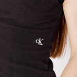 T-shirt Calvin Klein Jeans ASYM CUT OUT FABRIC Nero - Foto 4