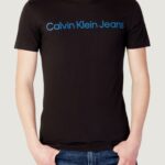T-shirt Calvin Klein Jeans INSTITUTIONAL LOGO S Nero - Foto 1