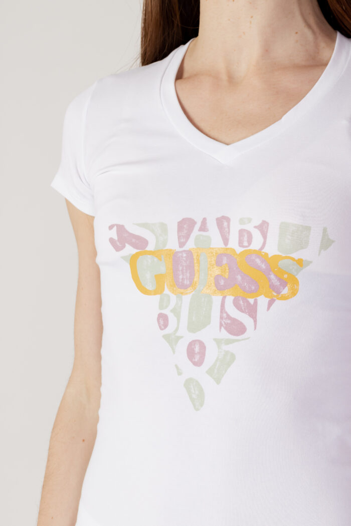 T-shirt Guess SS VN AMALIA TEE Bianco – 101245
