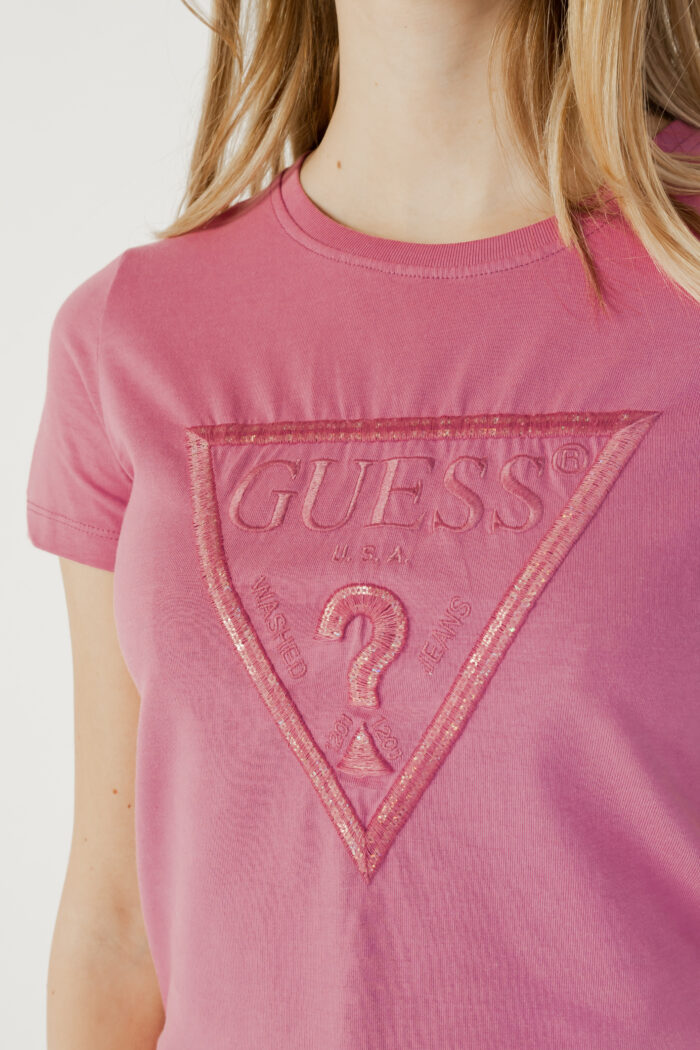 T-shirt Guess SS CN ANGELINA TEE Rosa – 101242