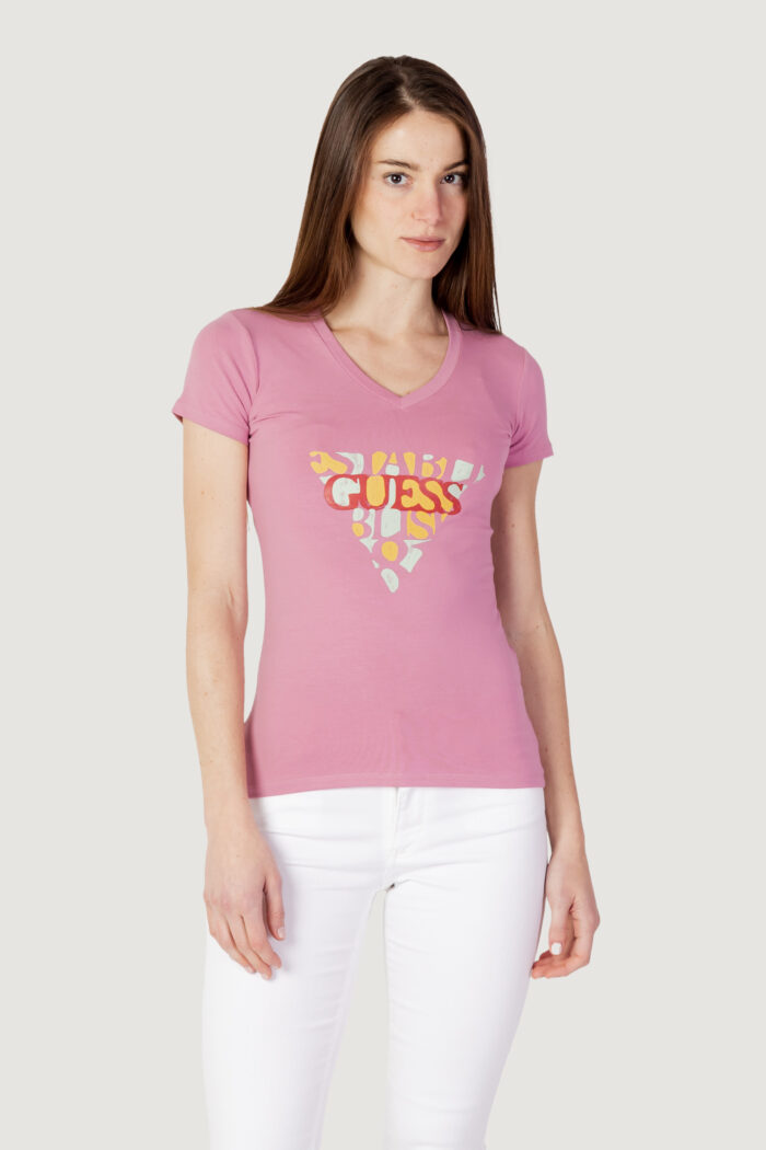 T-shirt Guess SS VN AMALIA TEE Rosa – 101245