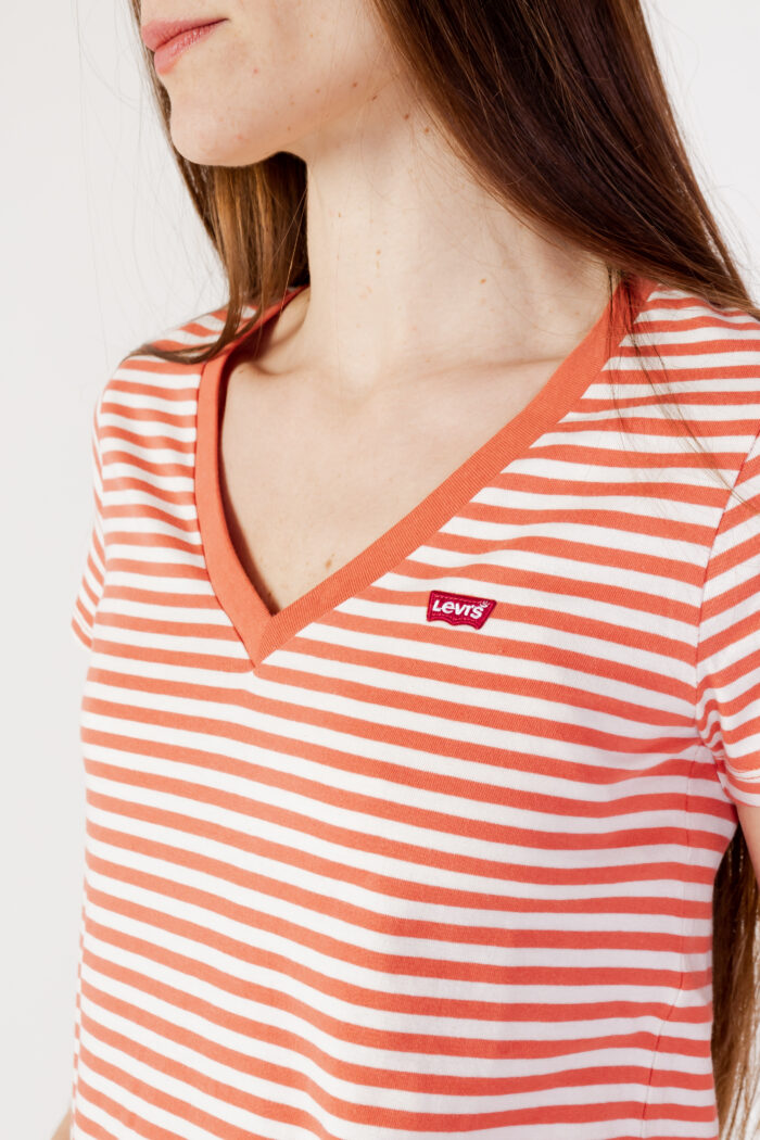 T-shirt Levi’s® PERFECT VNECK Arancione – 104253